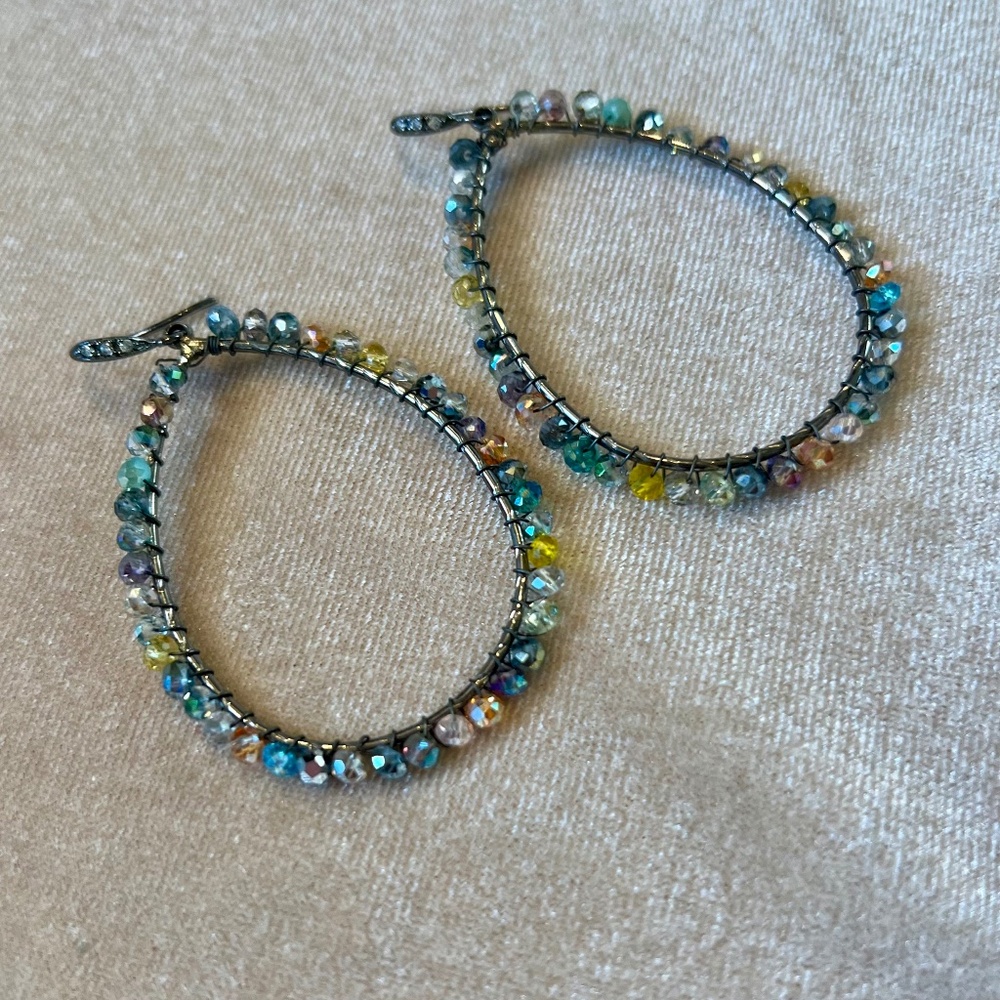 BOHO crystal earrings